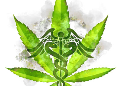 Medical Marijuana Logo & T-shirt Concept