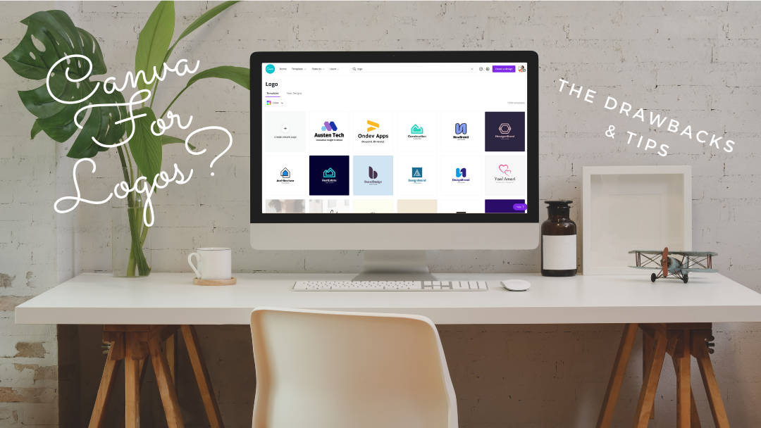 Can you use Canva for designing a logo?