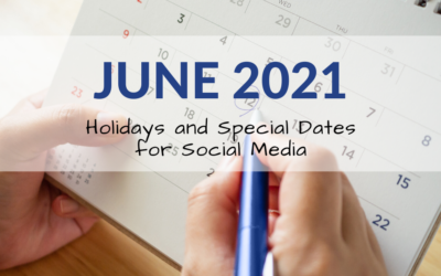 June 2021 Holiday and Special Days
