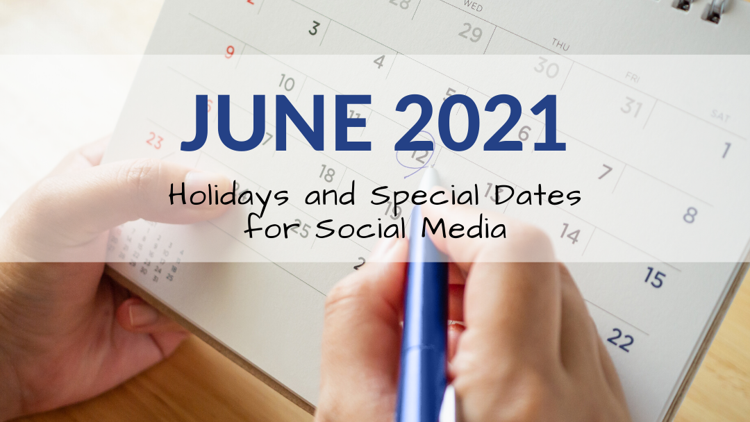 June 2021 Holiday and Special Days