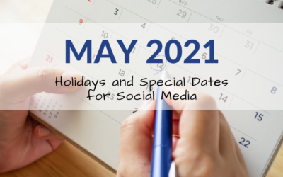 May 2021 Holiday and Special Days