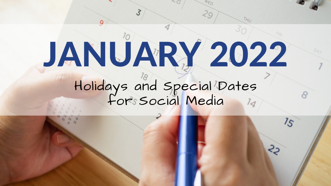 January 2022 Holiday and Special Days